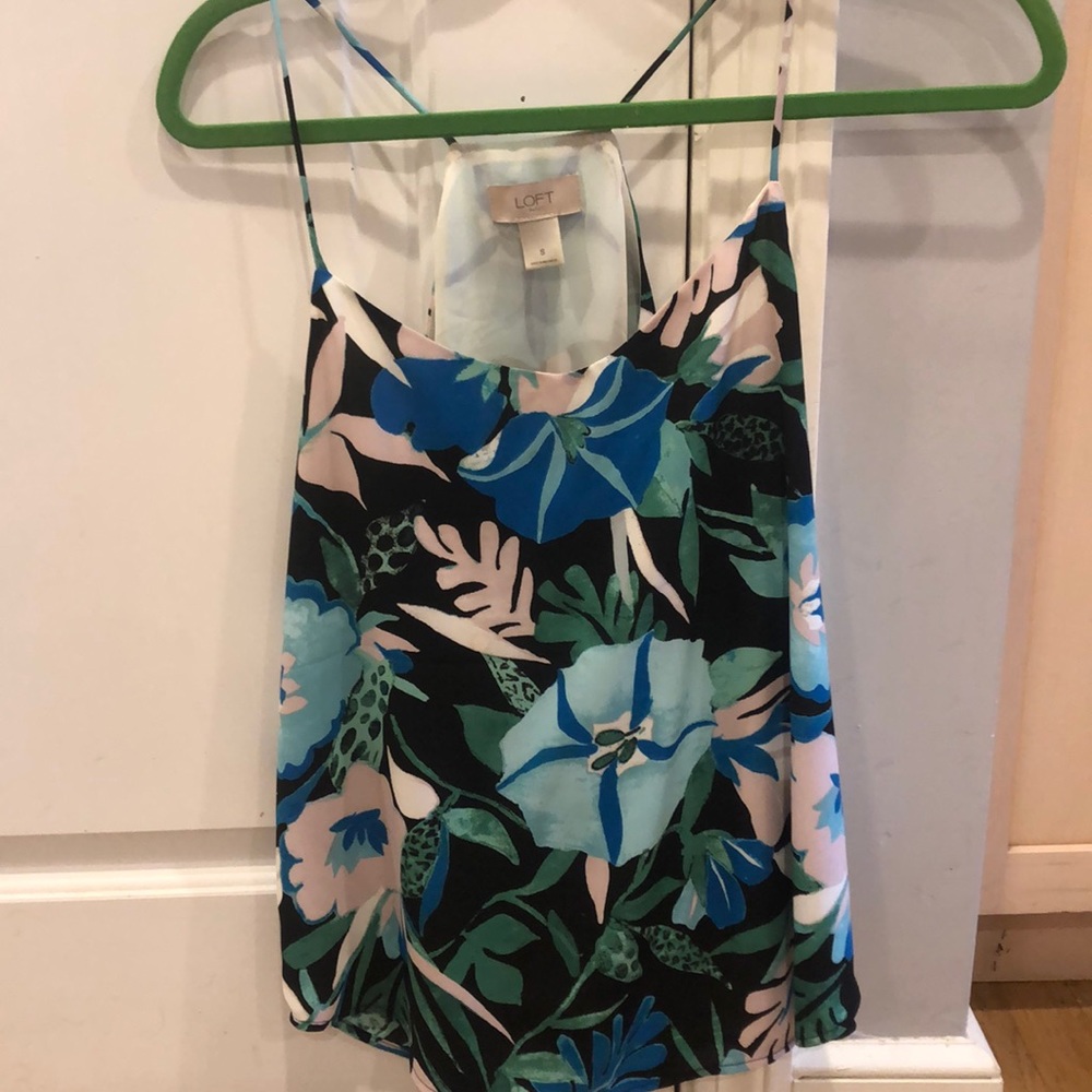 Fun floral print summer top